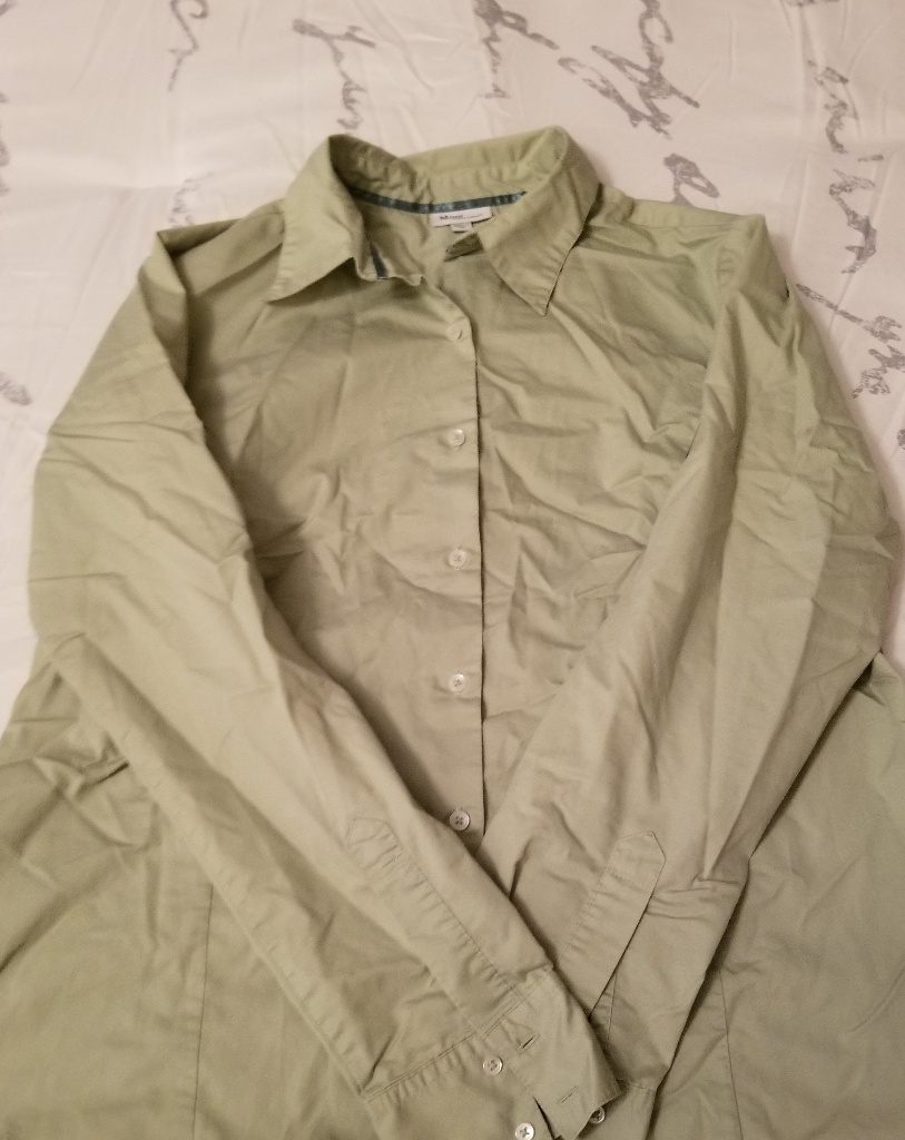 Button Down Maternity Top